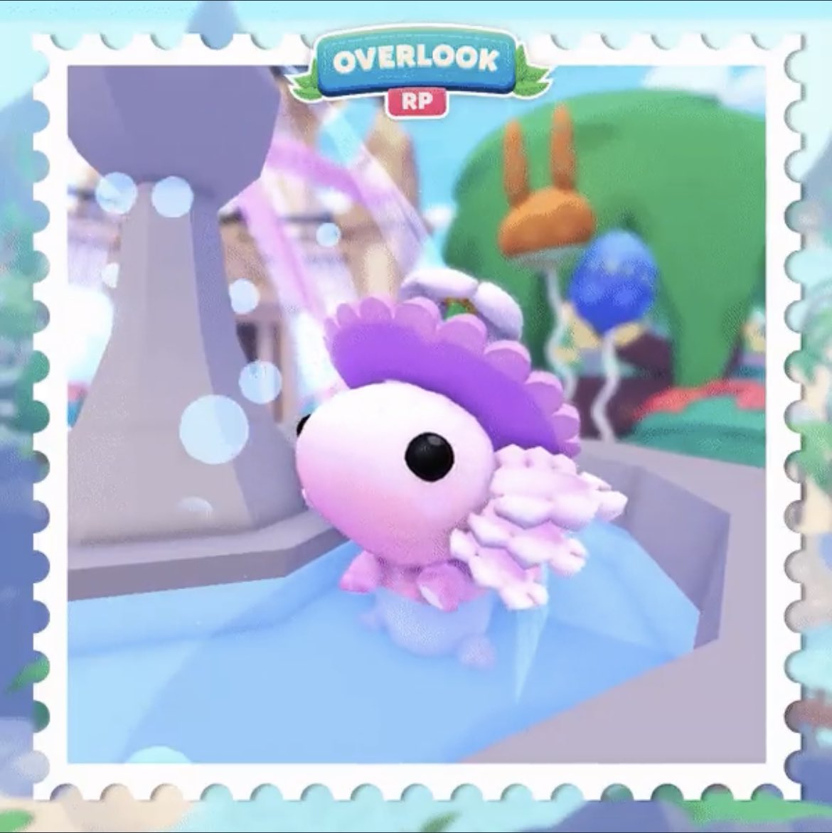 0verlookRP's tweet photo. Just take a look at this cute little Spring Axolotl! 🤩🌸 Arriving during the Easter event https://t.co/d4aotZxbwI