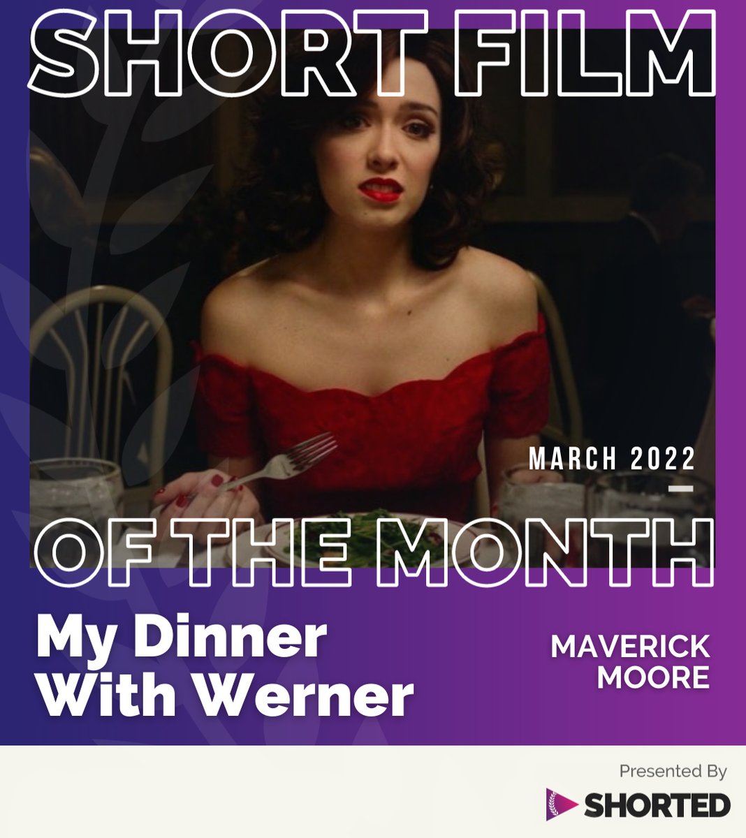 Thankful to announce that MY DINNER WITH WERNER has been named "Short Film of the Month" on <a href="/shorted_films/">Shorted</a>, an excellent website for short films!

Check it out below!
shortedfilms.com/short-films/my…
-
#MyDinnerWithWerner 
#WernerHerzog #KlausKinski 
#ShortFilmOfTheMonth 
#ShortFilm