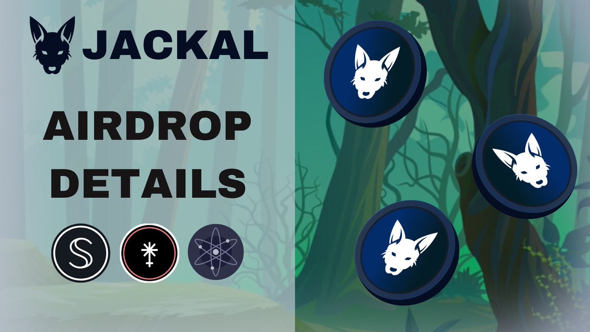 Jackal_Protocol's tweet image. 🪂🪂 JACKAL AIRDROP🪂🪂

After a successful alpha test, we are excited to announce an airdrop to the @SecretNetwork @JunoNetwork and @cosmos stakers! This comes with onlining our @SecretNetwork validator! 

Snapshot: April 9th, 2022

Learn More: jackal-wiki.notion.site/Airdrops-31a6e…