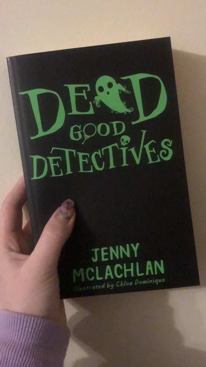 Help! Something spooky has arrived… 

AND IT GLOWS IN THE DARK 

#DeadGoodDetectives