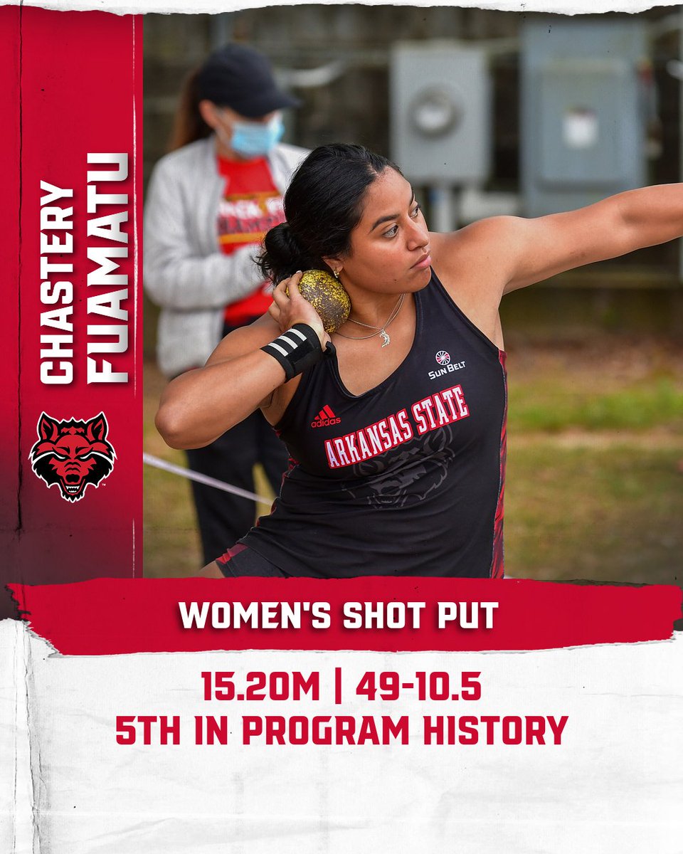 𝗥𝗘𝗦𝗨𝗟𝗧𝗦 | 𝗪𝗼𝗺𝗲𝗻'𝘀 𝗦𝗵𝗼𝘁 𝗣𝘂𝘁

2️⃣ <a href="/CFuamatu/">chaz</a>, 15.20m | 49-10.5 [5th in school history]1
4️⃣ @loveevange, 14.98m | 49-1.75
7️⃣ Selase Sampram, 13.63m | 44-8.75
2️⃣1️⃣ <a href="/CamrynNewtonSm/">Cam 🌻</a>, 11.46m | 37-7.25

📊 bit.ly/3N5PDaz

#WolvesUp🐺