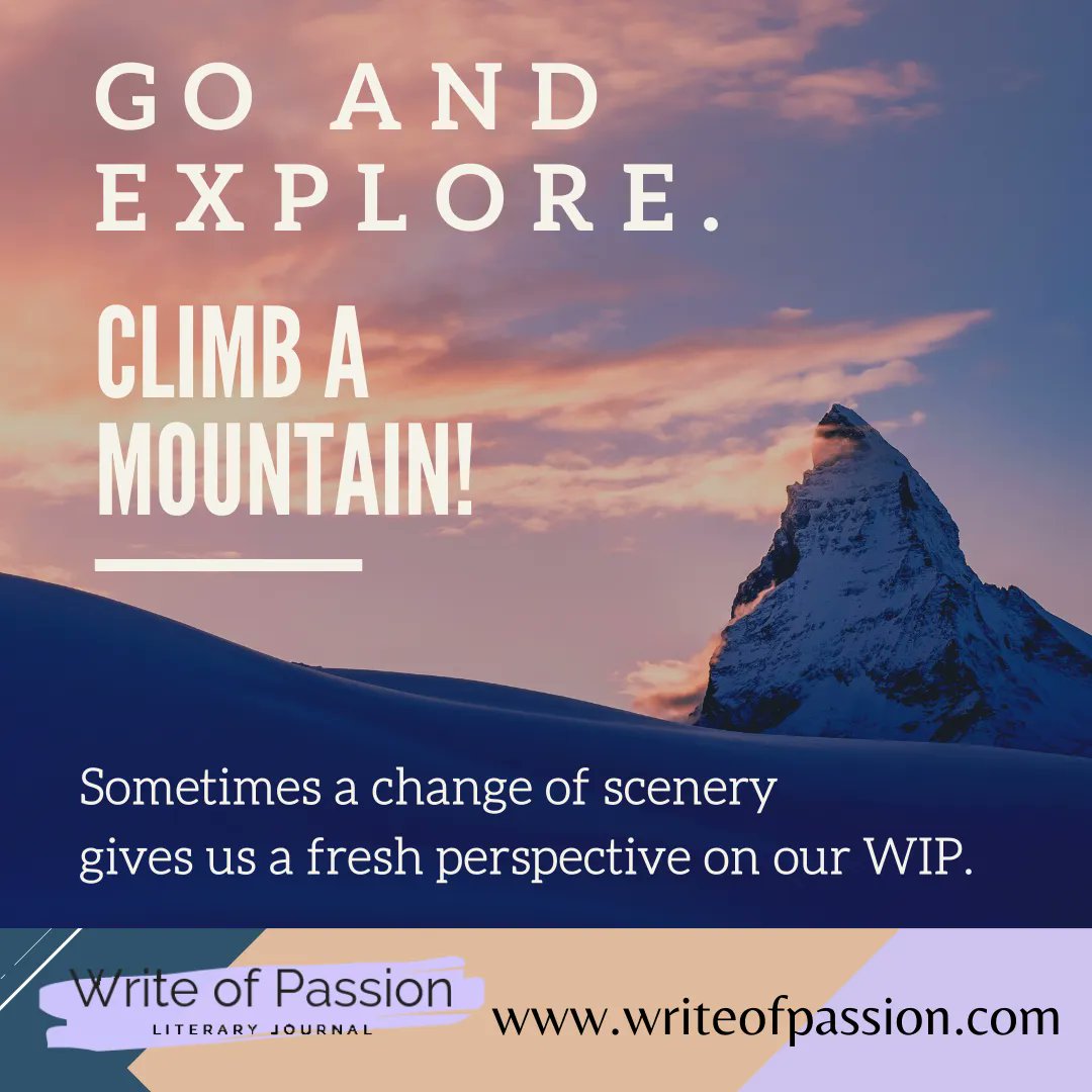 writeofpassion1's tweet photo. How do you address writers' block? Website: https://t.co/WCzClSsJDC
#WofP #WritingCommunity #amwriting #litmag #LiteraryJournal #WritingAdvice #authors #writers #readers #readingcommunity #opensubmissions #submissions #writeofpassion #fiction #romance #magic #fantasy #allgenres https://t.co/ujA6LrZqjv