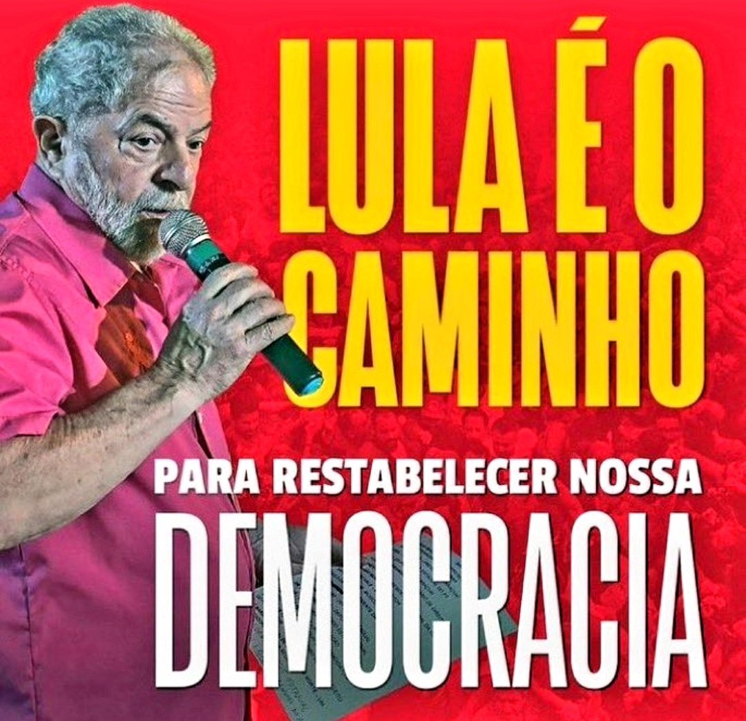 Lula é o caminho.
#ComitePopulardeLuta