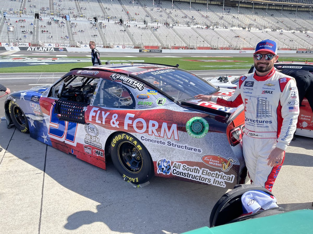 JCR_Clements51's tweet photo. πΊπΈπΊπΈπΊπΈ #FlyAndForm in da house @amsupdates
We appreciate all their support for @JClements51 and #Team51 πΊπΈπΊπΈπΊπΈ
#HotAtlanta
@NASCAR_Xfinity @XfinityRacing https://t.co/qPcs8jLjYS