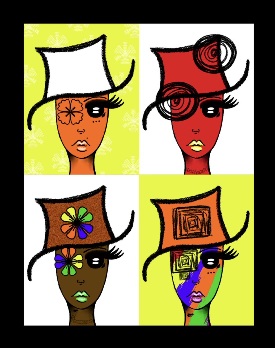 Fantasy Girl with Hat tweet media