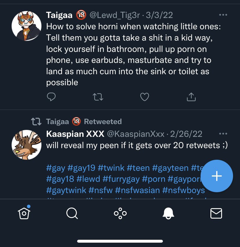 ChelseaIsSmol's tweet photo. @Lewd_Tig3r I’m glad I asked for screen captures because there’s more.  You don’t post nsfw content? But you retweet it. If you’re going to shit talk someone don’t do it behind their back especially when you’re in the wrong. https://t.co/eqtvbOrYTN