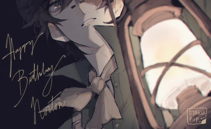 HAPPY BIRTHDAY NORTON 🧲
#IdentityV 
#第五人格イラスト
#ノートン誕生日おめでとう
#ノートン・キャンベル生誕祭2022
#ノートン・キャンベル誕生日2022 