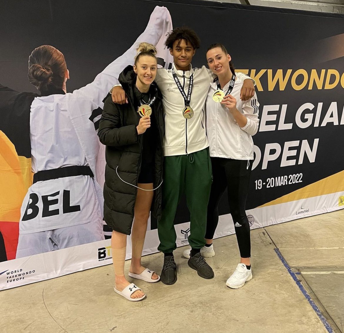 🥇🥇🥇

The trio 🔥

#Taekwondo #BelgianOpen