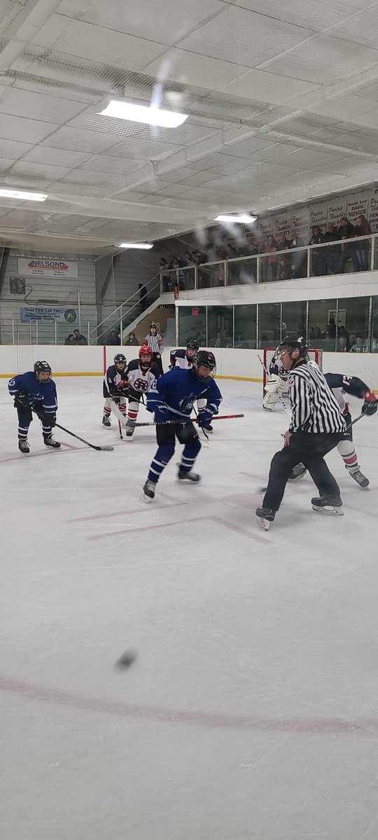 PTDFOO's tweet photo. @hockeysask #myview today for U13 Provincial Final action. Macklin @ Rouleau #earnyourstripes https://t.co/9WJiQZESEd