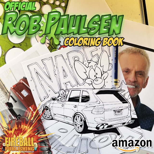 fireballtim's tweet photo. Sketch #14 is in and it's PINKY!!!! Plus, Rob's 2007 Porsche cayenne GTS! The Official ROB PAULSEN Coloring Book is coming!!!
@yakkopinky #robpaulsencoloringbook #pinkyandthebrain #fireballtimlawrence #fireballpublishing https://t.co/B7DXZ4t9xb