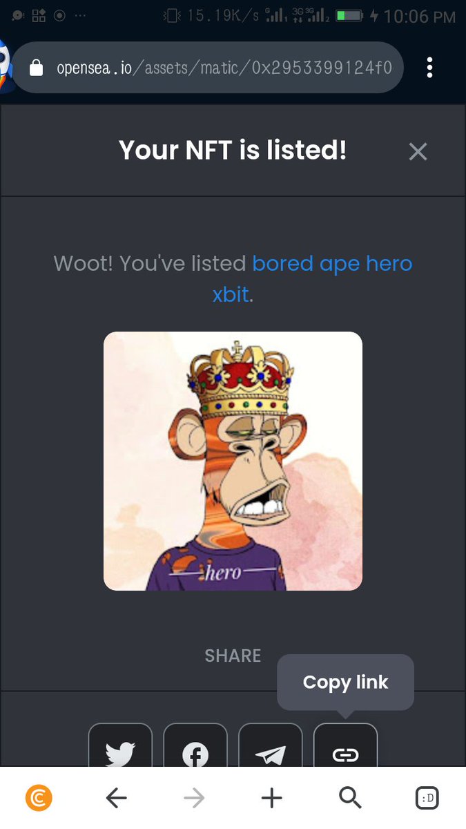 Mathew666419's tweet photo. Bored ape hero at its peak 
Low price NFT with massive buyers #nft #NFTs   https://t.co/iHaNxIURD5 https://t.co/tS8QhSOCXj