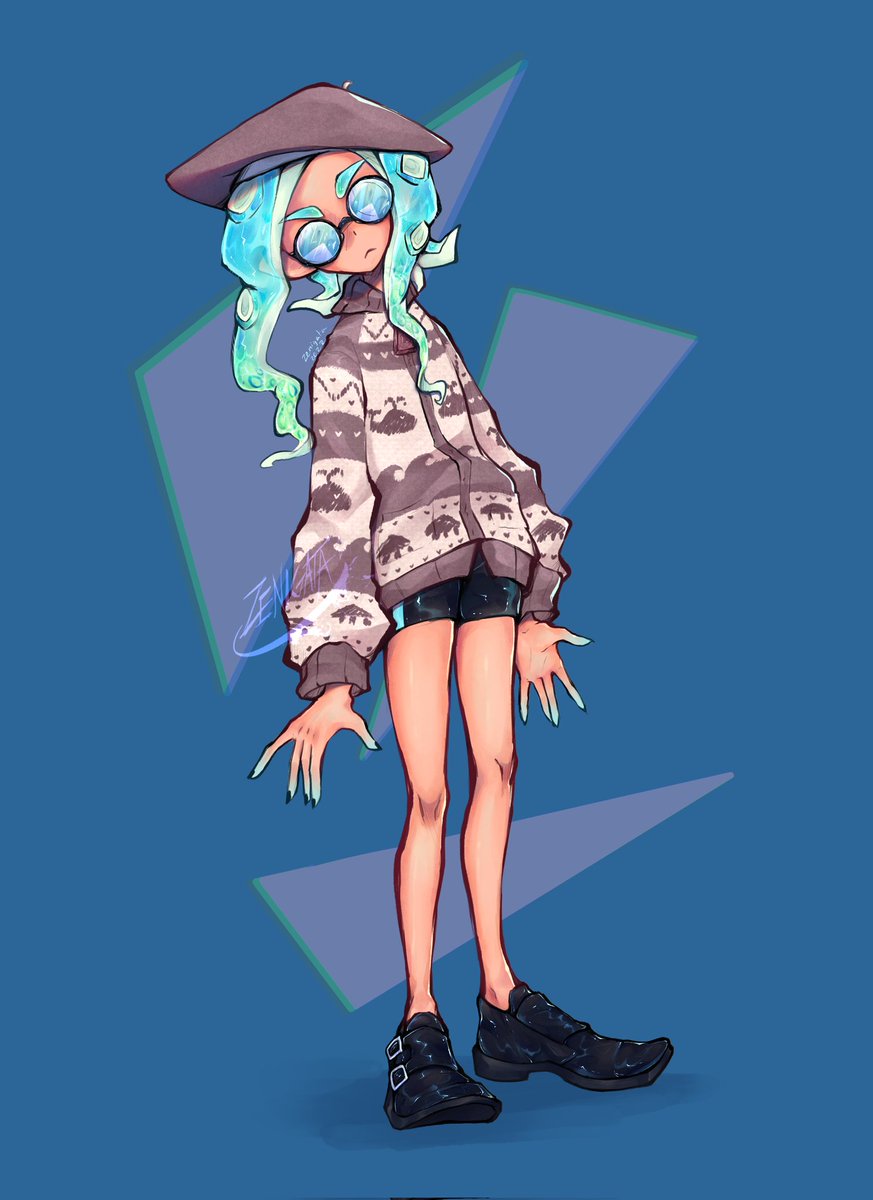 Zenigata_Tokenz's tweet photo. le cool octoling based off one of my builds

#Splatoon2 https://t.co/FFuXAKry9d