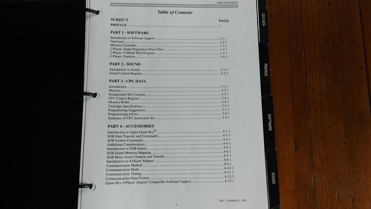 MommysBestGames's tweet image. Hello #retrogamer and #indiedev people! Found something exciting while spring cleaning! 
It's an original Game Boy development manual. Looking to give this to someone working on game boy games and I'd love to find the perfect person! 
Please help me find them!