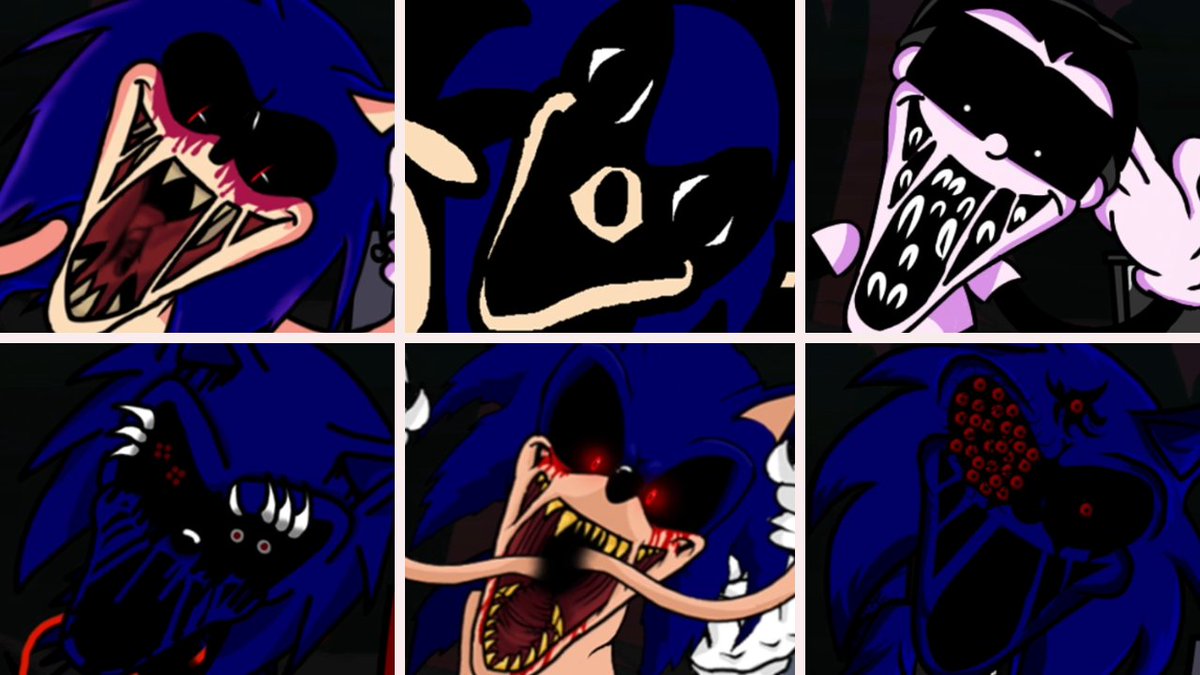 Toonfan91 on X: Here's what I've been using for my Twitter banner since  the start of October. All I'll say about it is, if Sonic.EXE was in  #FNAF4, the game would be