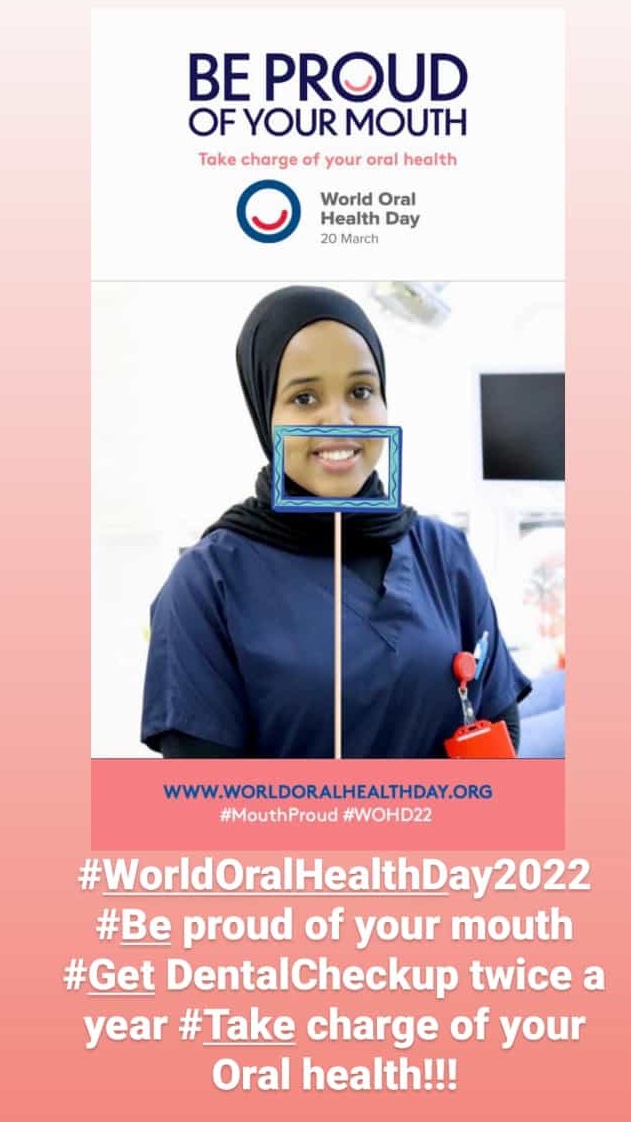 Saido_Gedi's tweet photo. #WorldOralHealthDay #20March2022 #BeProudOfYourMouth 
#Take charge of your oral health https://t.co/gSL2uK6frf