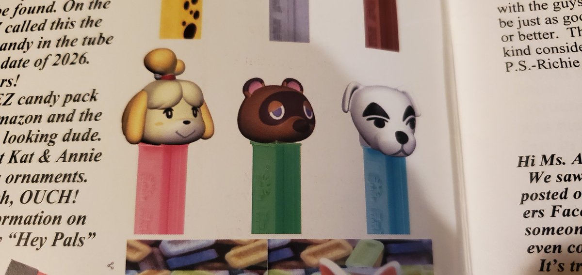 SpyroFlame's tweet photo. First renderings of the new Animal Crossing Pez Dispensers!
#AnimalCrossing #pez #nintendomerch #acnh https://t.co/Mhv9Aqsvze