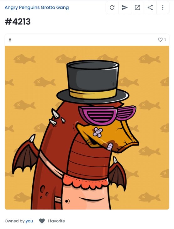 Jamielee_og's tweet photo. Just picked up this this Angry Penguin 🔥
https://t.co/1qnEcCB8vb https://t.co/WY6eeAwXX9