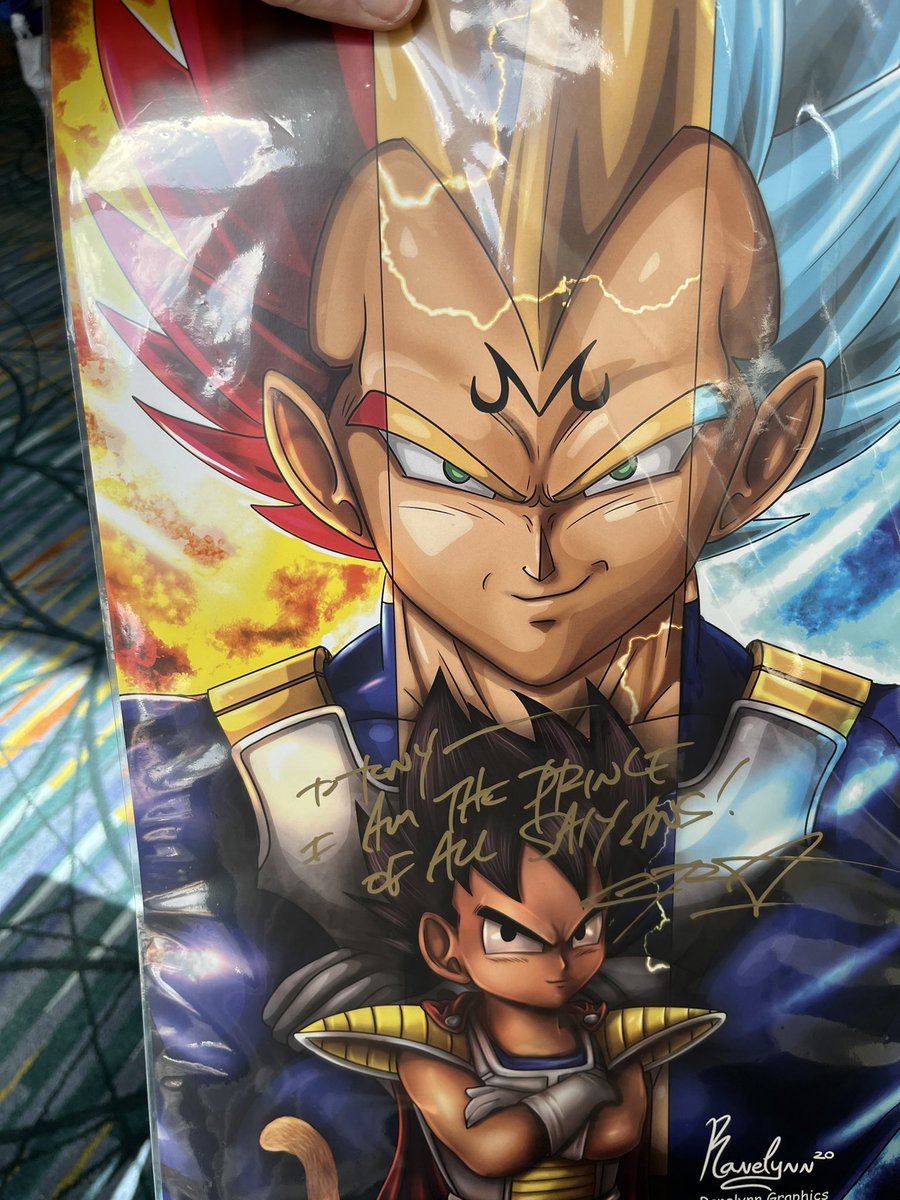 Got to meet <a href="/JustChrisSabat/">Christopher Sabat</a> today. Did my very best not to totally fanboy on him. Almost cracked when we started talking about <a href="/PlaidHatGames/">Plaid Hat Games</a> Forgotten Waters and Familiar Tales. Super cool guy!!!
