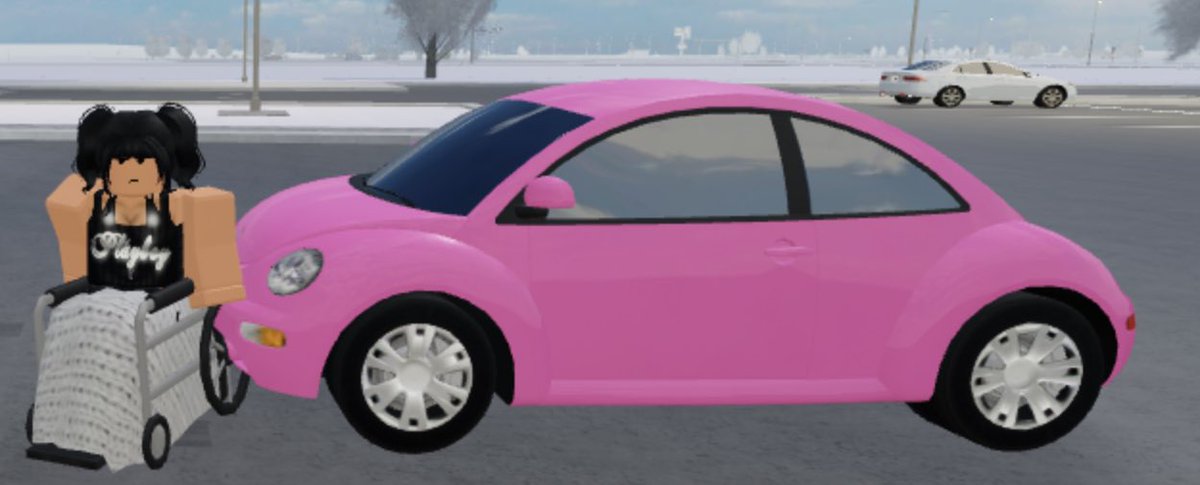 RblxTammyxo's tweet photo. So I decided to buy a custom pink Volkswagen that is HANDICAP ASSESSABLE! . The brakes and Drive are all on the steering wheel, So I don’t have to use my legs.!! Take that LIBERTY AIRPORT. So i’ll be cruising in my new car to the next @WWEOnRobIox show. #HandiCar #RobloxWWE. https://t.co/qdxxjfZ10y
