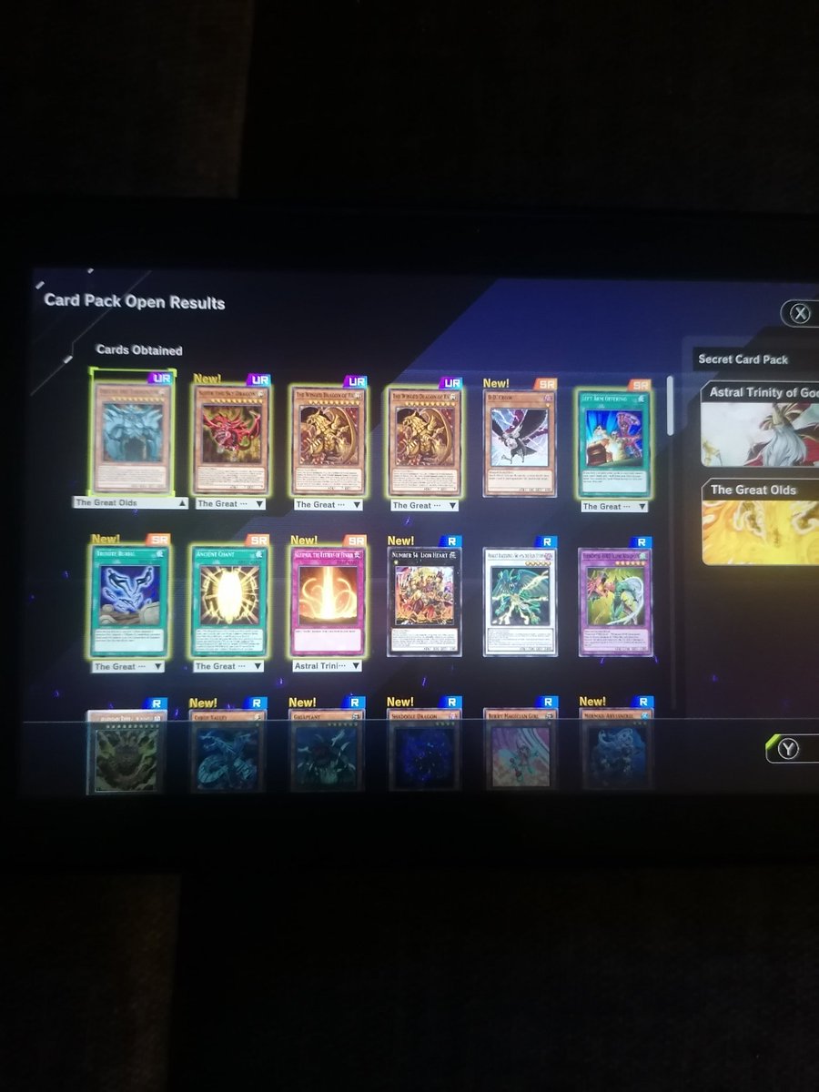 TyrantD86's tweet photo. Best 10 yugioh packs ever!? #YuGiOhMasterDuel I am loving this game!! 😍 https://t.co/PpWV1HQBnc