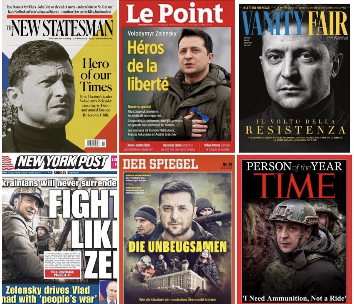 젤렌스키 대통령 - 자유를 위한 우크라이나 투쟁의 국제적 상징