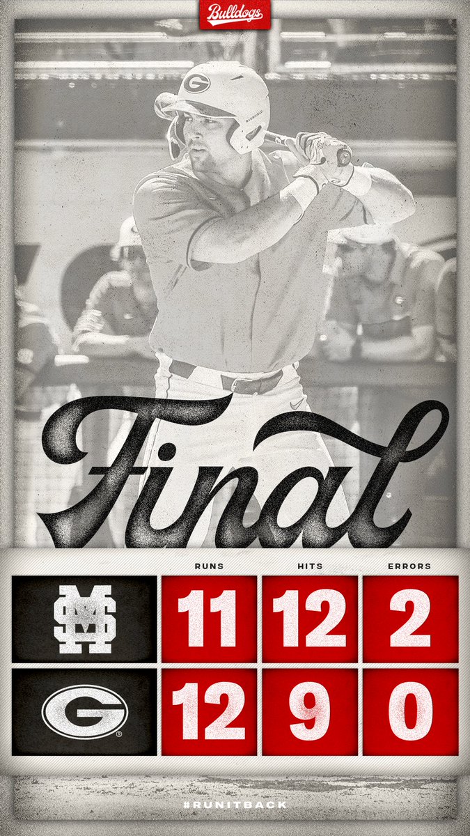 What a game. See you tomorrow.

#GoDawgs | #RunItBack