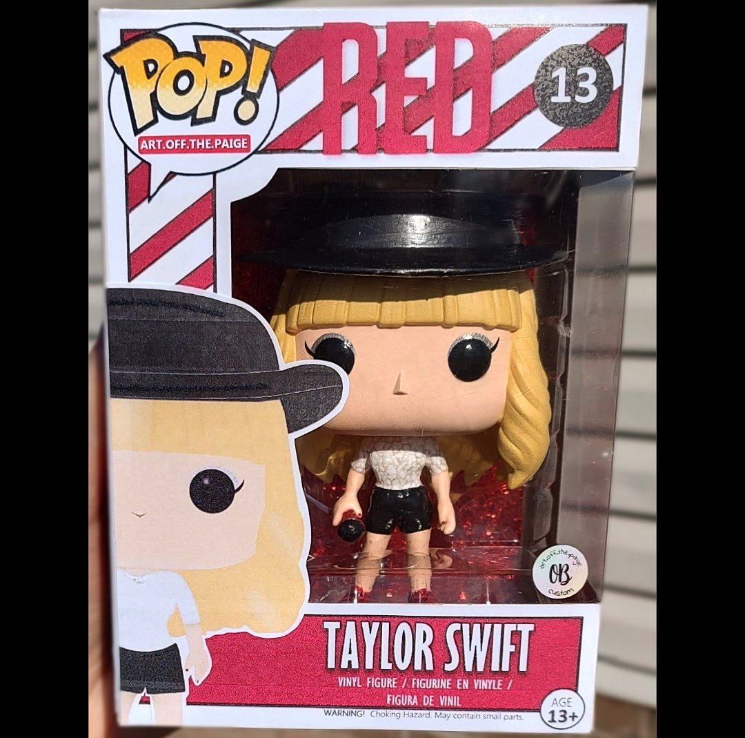 art.off.the.paige / Olivia on X: CUSTOM Taylor Swift Funko Pops made by  me! #taylorswift #swiftie #era #fearless #fearlesstaylorsversion #speaknow  #red #redtaylorsversion #taylorsversion #reputation #lover #folklore  #evermore #midnights #art #artist