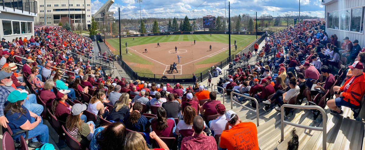 We see you, #HokieNation 🤩👀