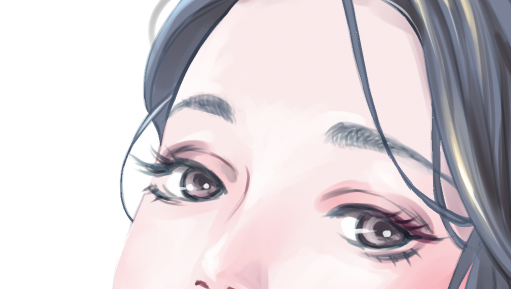 色っぽい眼差し描けました(*'▽`*) 