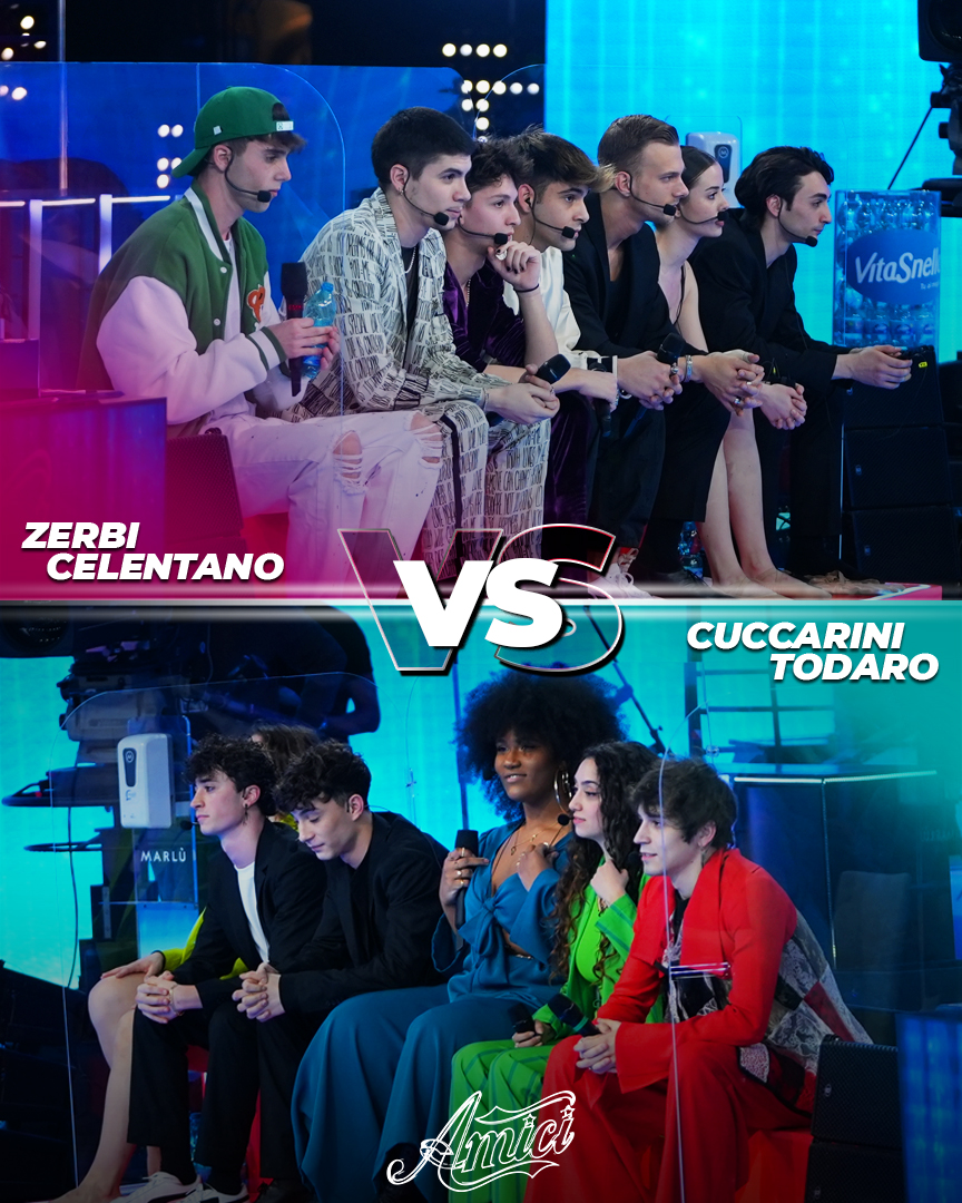 I prof Zerbi-Celentano hanno deciso: le sfide della seconda partita saranno contro la squadra Cuccarini-Todaro! Cosa ne pensate di questa scelta? #Amici21
