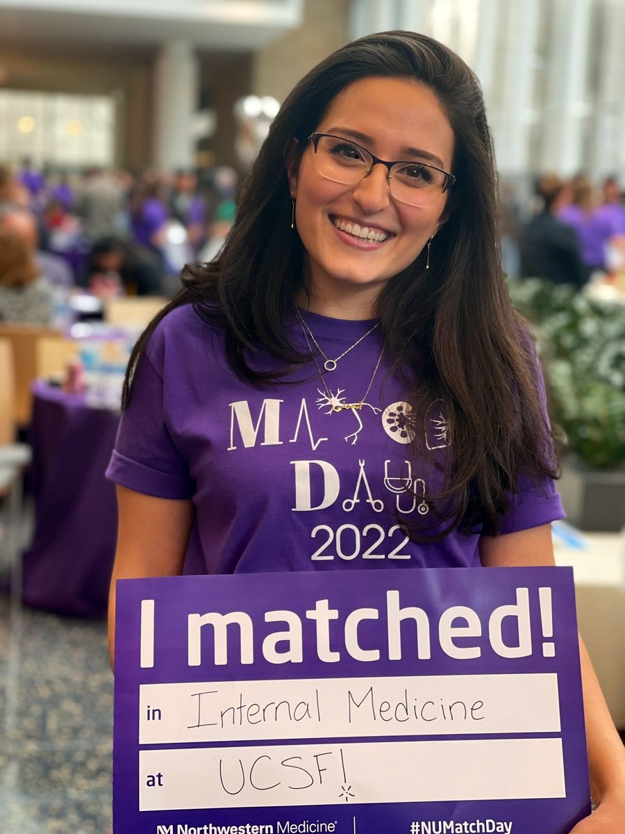 The highest congratulations to the hardest working, most enthusiastic, and kindest resident to be <a href="/EmilyMarogi/">Emily Marogi</a> !! <a href="/UCSF/">UC San Francisco</a> is lucky to have you! I can’t wait to see all that you do there! 👏🏾🍾

#NumberOneProgram
#Match2022 
#internalmedicine