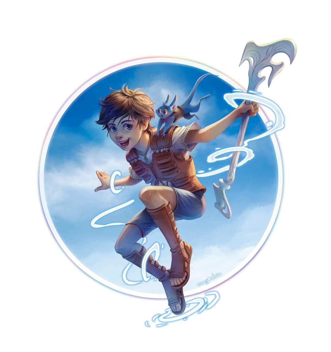 CortezaEditor's tweet photo. 😍Siempre es satisfactorio ver a nuestros personajes interpretados por otros artistas, como es el caso de esta maravillosa ilustración de Astor (Niebla) a cargo de la talentosa @emmyeh (¡síguela en redes!).
#CortezaEditorial #Corteza10Años #comicmexicano #lij https://t.co/MuAtndZwS6