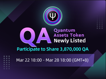 Very happy to announce the official listing of #QuantumAssetsToken on top-10 #CEX - <a href="/DigiFinex/">DigiFinex Global</a> Global!

$BTC, $ETH, &amp; $USDT trading pairs available on 22.03.22.

To celebrate, 3,870,000 in $QA bonuses and prizes to be won! 💰🪙💸

digifinex.zendesk.com/hc/zh-tw/artic…