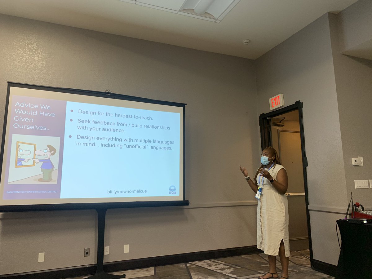 LindseyBlassEdu's tweet image. Awesome session with @DevalinJackson and @SteveKesel sharing how SFUSD has transformed family partnerships and learning from other districts so . Let’s coarticulate a vision for what is possible! #SpringCUE