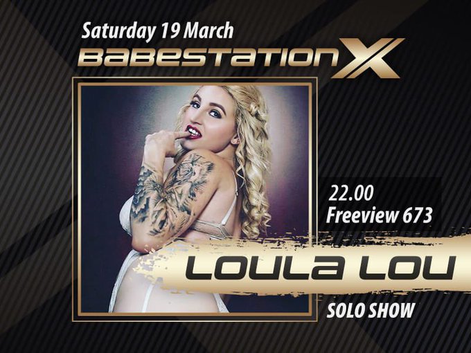 Look who&rsquo;s back!! Tonight on @Babestation_X FV Ch 673 from 10pm https://t.co/AMbPYwh4SN - @iamloulalou<a class="tags" target="_blank" title="On Twitter" href="/?out=eyJ0eXAiOiJKV1QiLCJhbGciOiJIUzUxMiJ9.eyJpYXQiOjE3MjQ3MzM0NjgsImlzcyI6InR3cG9ybnN0YXJzLmNvbSIsIm5iZiI6MTcyNDczMzQ2OCwiZXhwIjoxNzU2MjY5NDY4LCJyZWRpcmVjdF91cmwiOiJodHRwczovL3R3aXR0ZXIuY29tL0JhYmVzdGF0aW9uX1gifQ.Bn19BrK9OZ8RhLslLmwld6RDGGRhkhPpJspsbiknvqIUl0Y96DG7FEWE-gn5uBuTfGHyYWQCaAfeaEzIujlDdw">@Babestation_X</a>