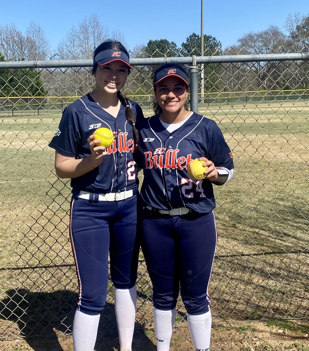 bomberspremier's tweet photo. First additions to the Spring ECBS Bomb Squad! 2023 (uncommitted) @karlycasey2 and 2022 (Delaware State) @Sanam69179642 with two solo crowd pleasers. Nice work ladies!! 💣💣 @EastCobbBullets @DelStSB @CoachStockdale2 @Los_Stuff @LegacyLegendsS1 @IHartFastpitch @StriveSoftball https://t.co/KKomPZsLTH