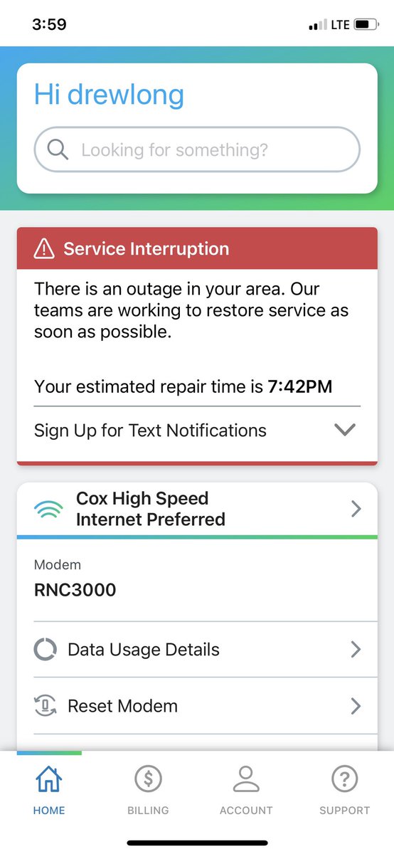 Should I have to sign up for text notifications about an outage you planned? And where was that promised door hanger? And why the outage? Our public utilities have better communications than our local cable monopoly. #notcustomerfocused #localmonopoly <a href="/CoxComm/">Cox</a>