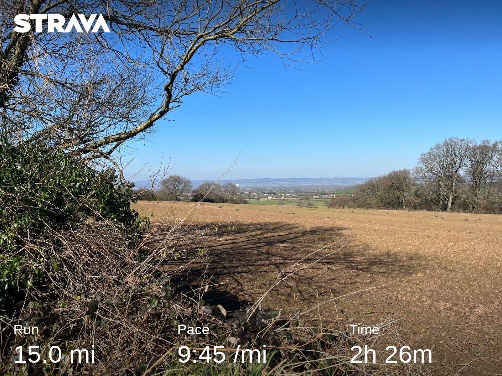 Run_MurrayRun's tweet photo. 15 miles on the road today with @kerryw83. The sun was out and it was nice to run in shorts and t-shirt, but it was pretty windy so went through a lot of water! Looking forward to getting on the trails tomorrow #ukrunchat #runchat #running #ultratraining https://t.co/6W5jX1OIES
