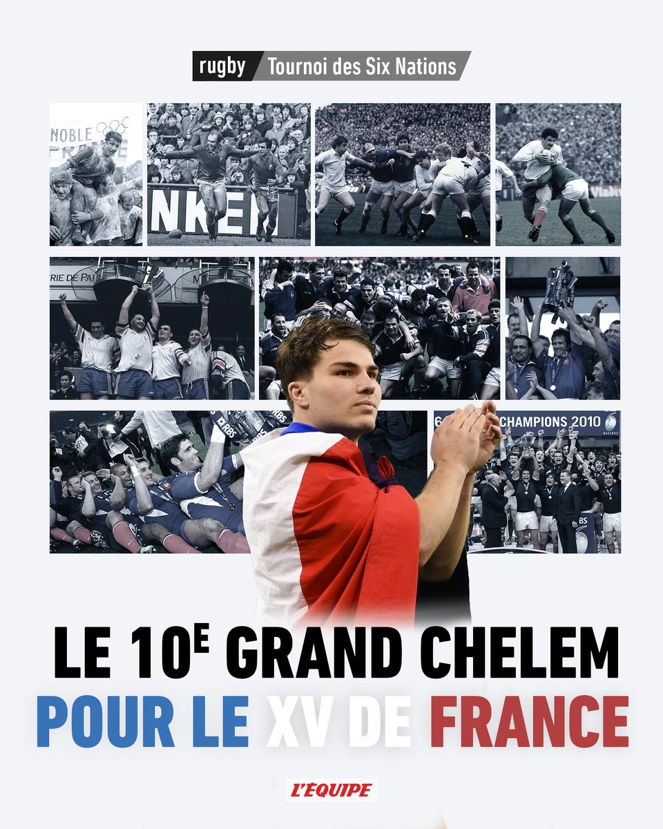 La France remporte le Tournoi des Six Nations > ow.ly/mLeV30seSWL #FRAANG