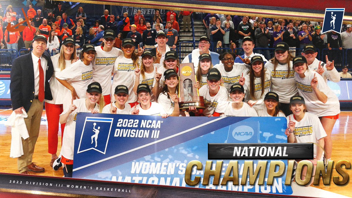 Hope College defeats UW-Whitewater to win the 2022 Division III Women's Basketball National Championship!   Congratulations <a href="/HopeAthletics/">Hope College Athletics</a>! #d3hoops