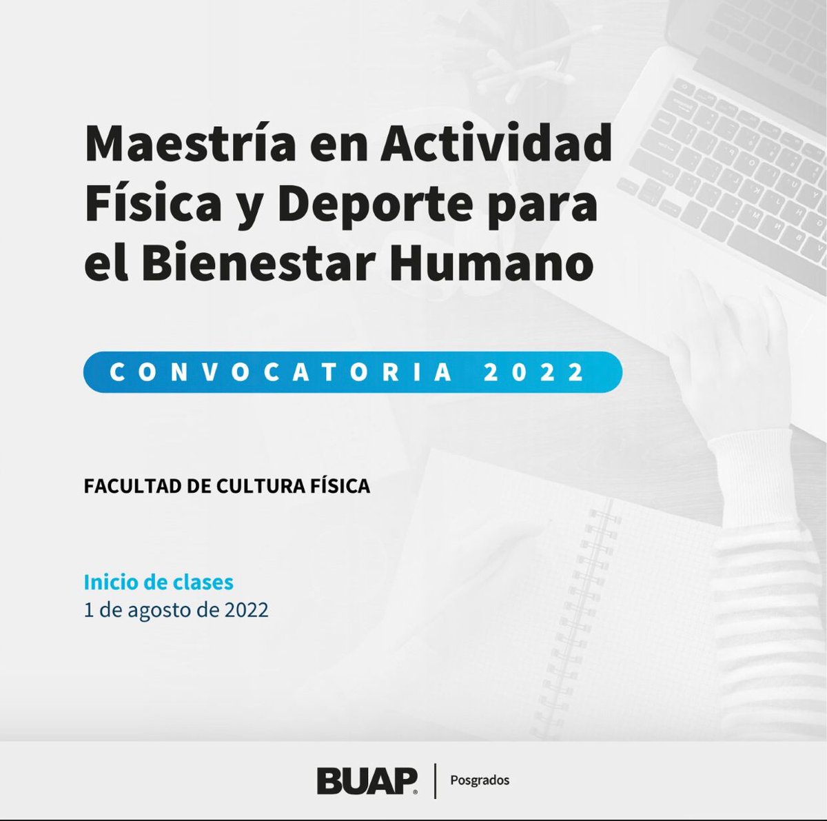 👟Atención esta es la información para ser parte del programa de Maestría en Actividad Física y Deporte para el Bienestar Humano👥

👉FACULTAD DE CULTURA FÍSICA

ℹ️Toda la información aquí disponible: bit.ly/3i6gsgP
