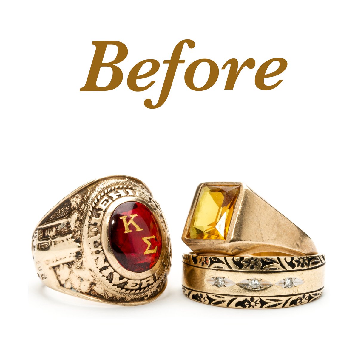 RIJewelry's tweet photo. 2/ Then, we created a further design element out of her excess gold, from 2 other rings she didn't wear.

How'd we do??

To get started on your own project, email info(at)reflectivejewelry(dot)com or head here >> https://t.co/5ptb1aoUq8

#jewelrytransformation #transformedjewelry https://t.co/6b5bTSq1Ka