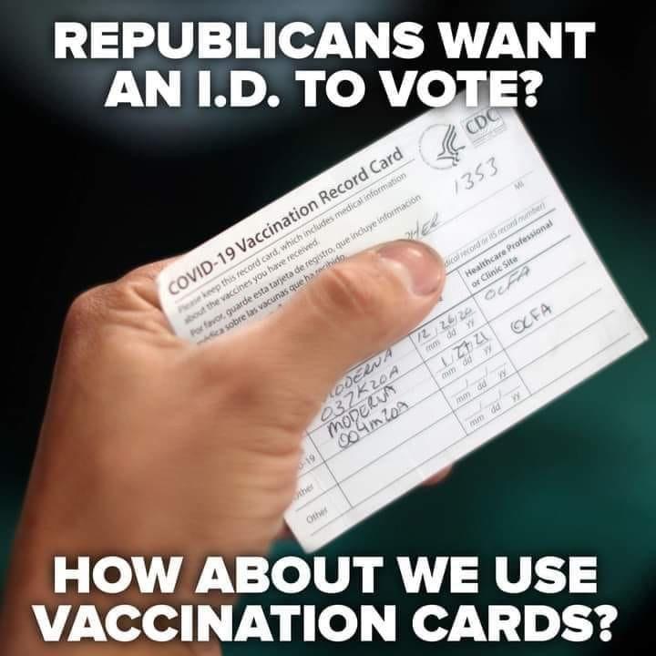 jilevin's tweet photo. Voter ID? https://t.co/2JLEX2t4SB