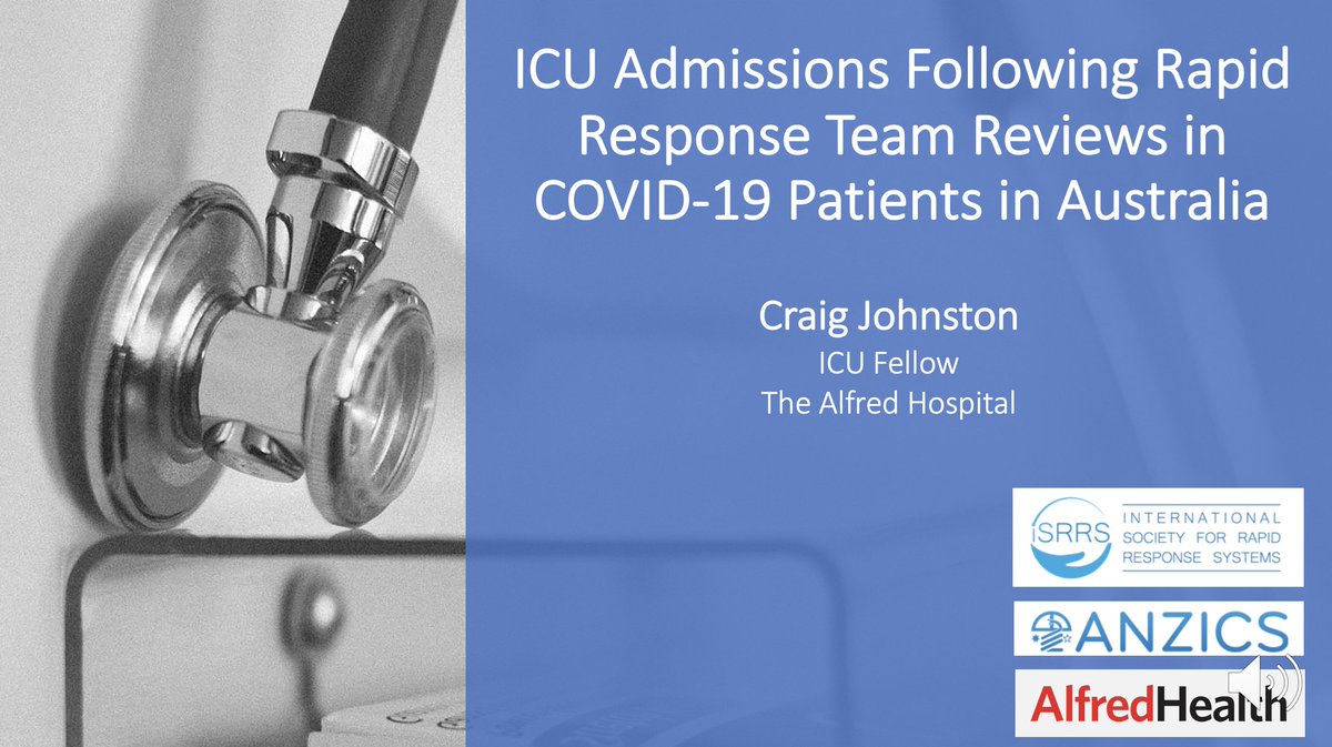jones_daza's tweet photo. Hear Craig Johnston talk about ICU admissions, RRT calls and IHCA amongst COVID-19 patients in Australia
@catchdrash @IntensiveDave @a_serpaneto @anzicrc 

Become an @Int_SRRS member to hear the talk 
https://t.co/779RZJPRV7 https://t.co/gfhJSs1NEA