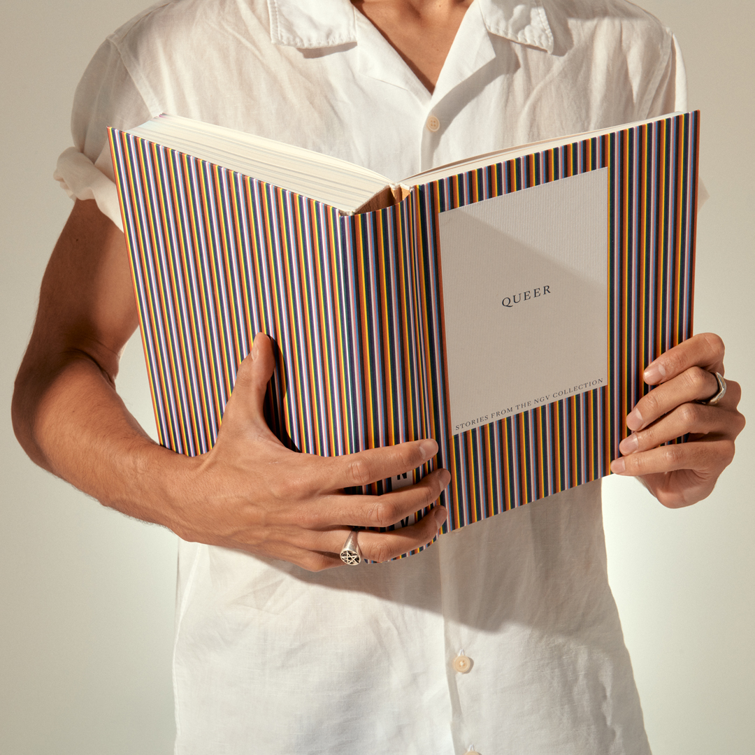 NGVMelbourne's tweet photo. NEW IN: QUEER: Stories from the NGV Collection at #ngvdesignstore. Shop posters, notebooks, accessories and more celebrating some of the key artworks on display. Available instore at NGV International and online at: https://t.co/yN7pQvfrue
#NGV #NGVQUEER #QueerArtStories https://t.co/kLoeRpbkMj