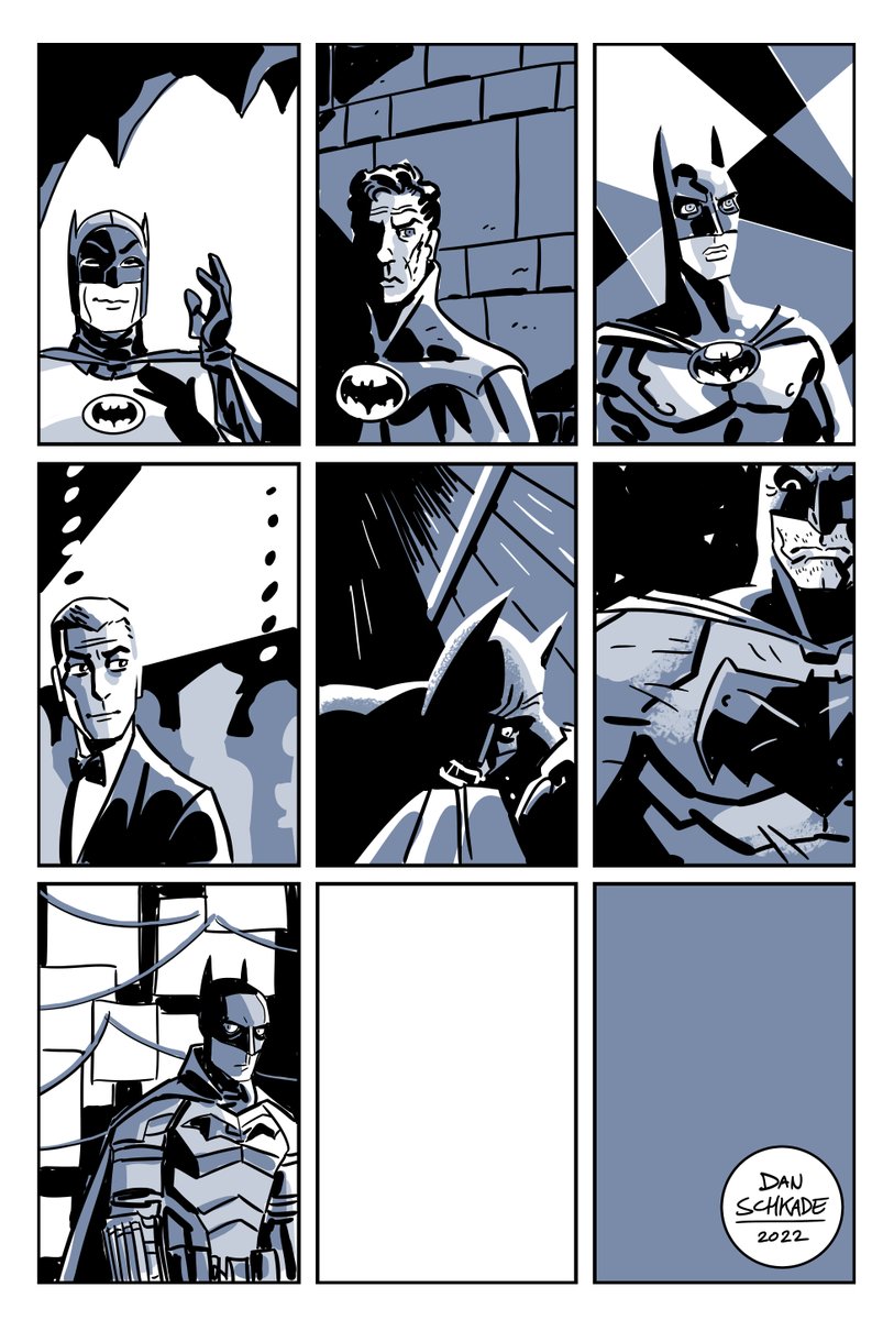 Just the Batmen, in case you want the dark without the snark 🦇 #TheBatman https://t.co/y5SOlr3uTF 