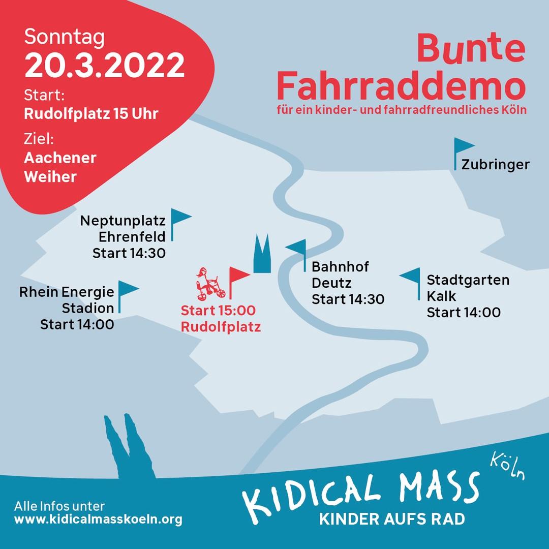 Sharepic Kidical Mass Köln