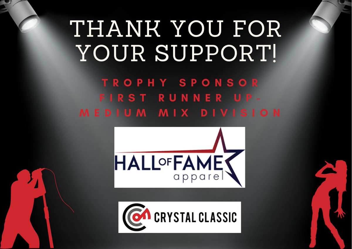 fcrystalclassic's tweet photo. Fairfield Crystal Classic would like to thank Hall of Fame Apparel

Visit https://t.co/NrEC4KBFTL to learn more about our 'First Runner Up - Medium Mix Division' Sponsor.

Visit https://t.co/6lRTn5RoRk to get your ticket, come to the High School today, or live stream https://t.co/jEHx6YNZms