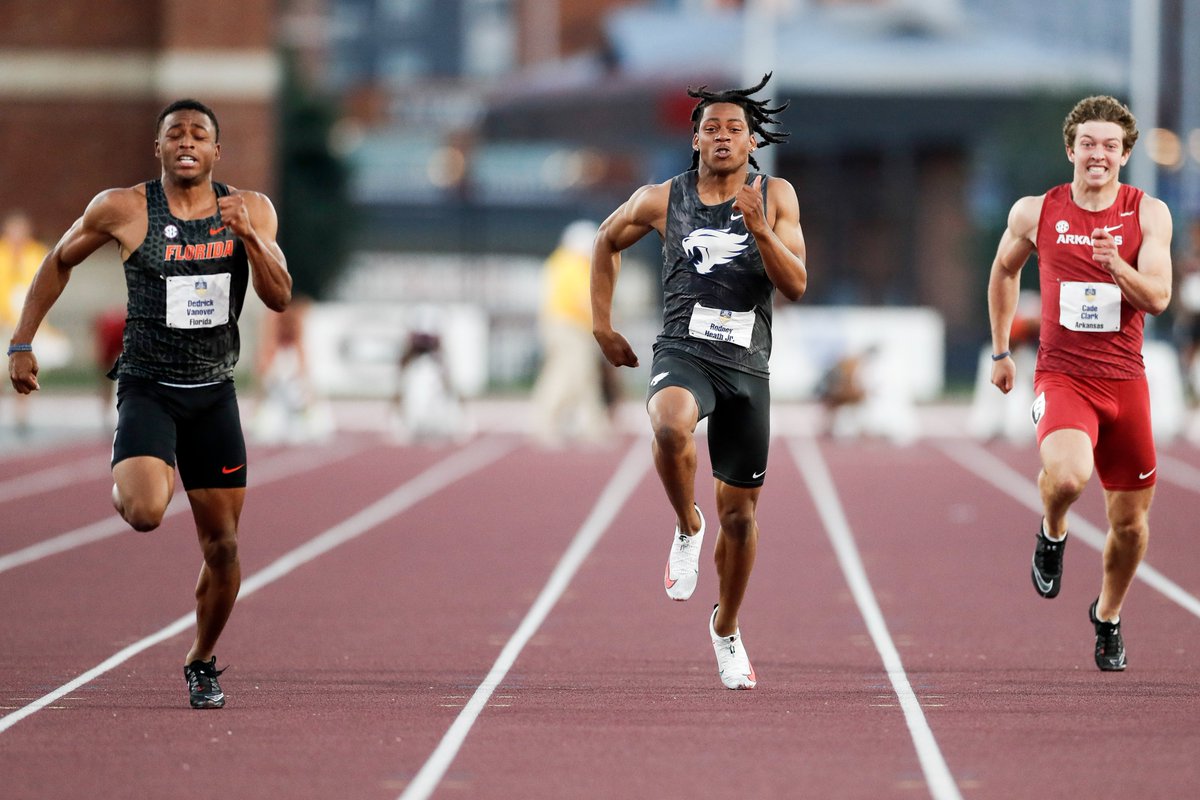 .<a href="/RodneyHeathJr/">Rodney Heath Jr / RJ</a> wins the 100m with a personal best time of 10.32!

#UKTF