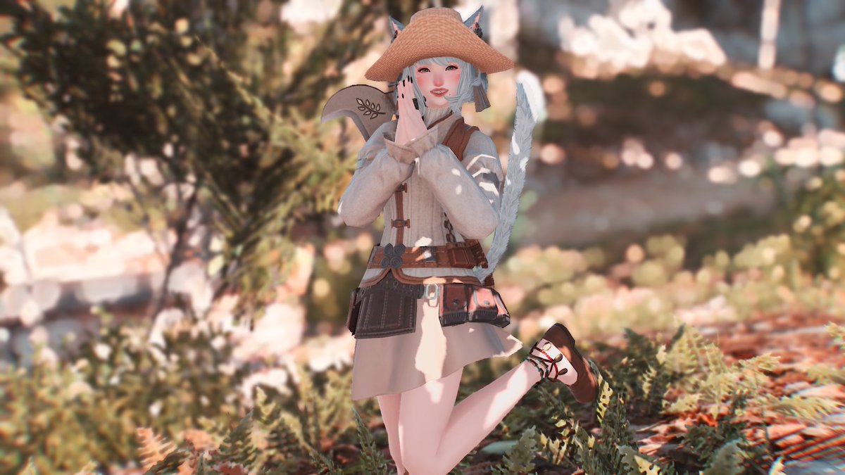 ashen_aether's tweet photo. she look cute even tho her glam makes no sense, but im level 41 now https://t.co/oA2Nd4jffN